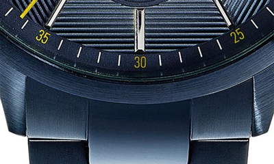 Ted Baker London Manhatt Multifunction Bracelet Watch, 42mm In Blue