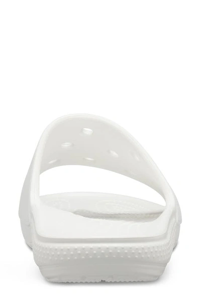 Shop Crocs Gender Inclusive Classic Slide Sandal In White