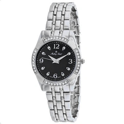 Mathey-tissot Women's Black Dial Watch In Black