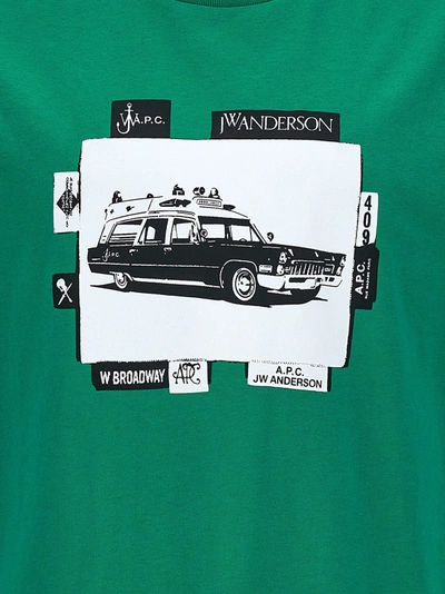 Shop Apc A.p.c. X Jw Anderson T-shirt Green
