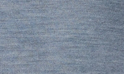 Shop Allsaints Mode Merino Wool Polo In Como Blue Marl