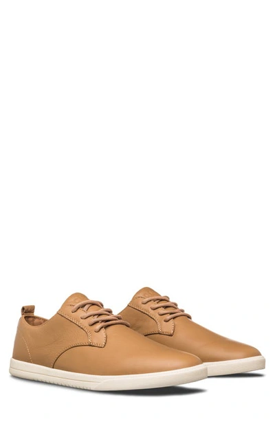 Clae Ellington Sneaker In Camel Brown Leather | ModeSens