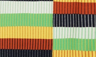 Shop Desigual Sico Stripe Colorblock Long Sleeve Sweater Dress In Mix