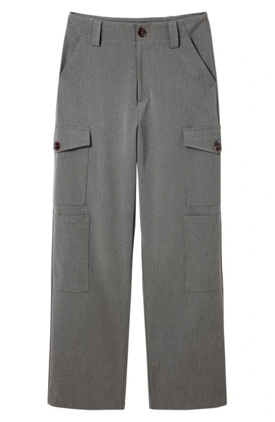 Shop Desigual Manchester Cargo Pants In Grey