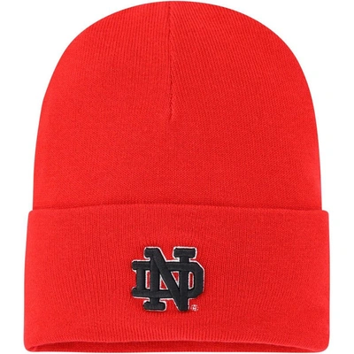 Shop Under Armour Red Notre Dame Fighting Irish Signal Caller Cuffed Knit Hat