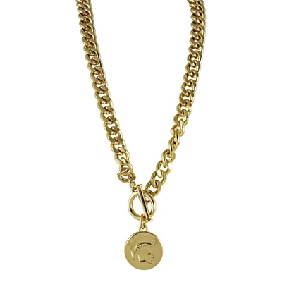 Shop Emerson Street Michigan State Spartans Ramsey Gold Necklace