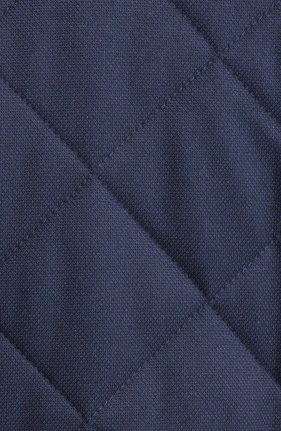 Hart Schaffner Marx Erikson Water Resistant Quilted Riding Jacket In Navy