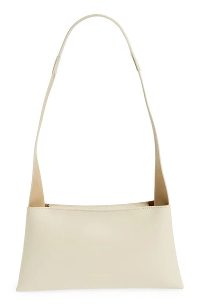 Shop Ree Projects Small Nessa Leather Shoulder Bag In Beige