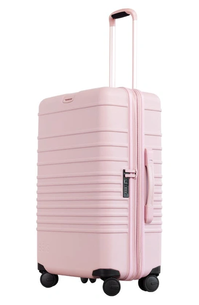 Beis The 26-inch Check-in Roller Bag In Atlas Pink