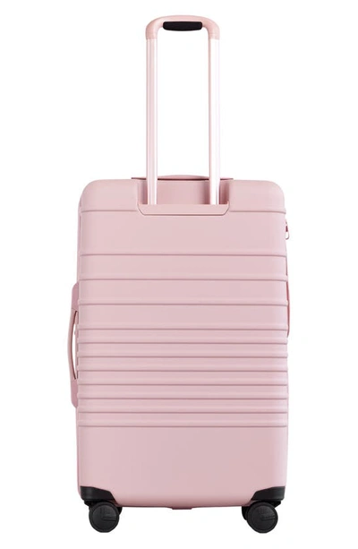 Beis The 26-inch Check-in Roller Bag In Atlas Pink