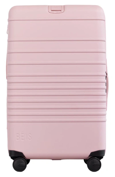 Beis The 26-inch Check-in Roller Bag In Atlas Pink