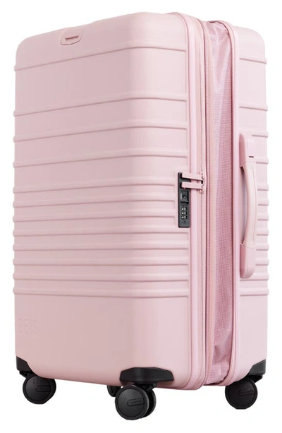 Beis The 26-inch Check-in Roller Bag In Atlas Pink