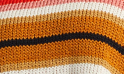 Shop Billabong So Bold Stripe Crewneck Sweater In Multi