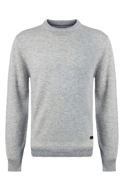 Barbour Man Sweater Grey Size S Wool In Light Grey Marl