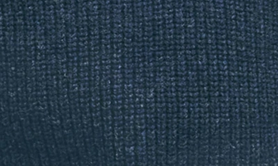 Shop Brooks Brothers Military Half Zip Lambswool Sweater In Oxford Blue