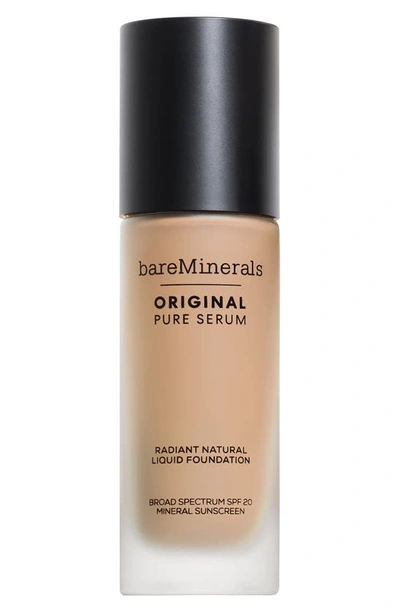 Shop Bareminerals Original Pure Serum Radiant Natural Liquid Foundation Mineral Spf 20 In Light Neutral 2