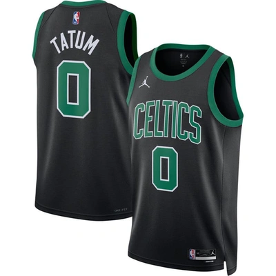 Shop Jordan Brand Unisex  Jayson Tatum Black Boston Celtics Swingman Jersey