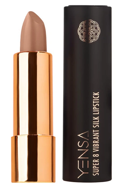 Shop Yensa Super 8 Vibrant Silk Lipstick In Subtle