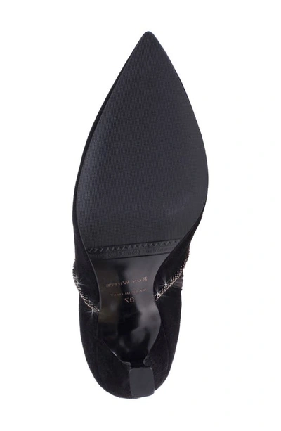 Shop Ron White Dalanie Weatherproof Pointed Toe Bootie In Onyx