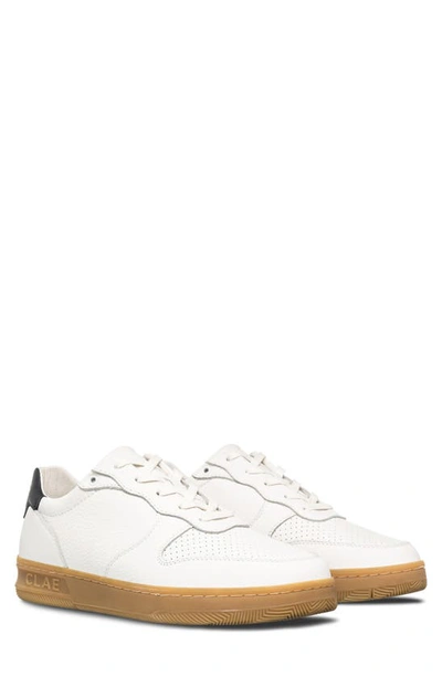 Shop Clae Malone Sneaker In White Navy Light Gum
