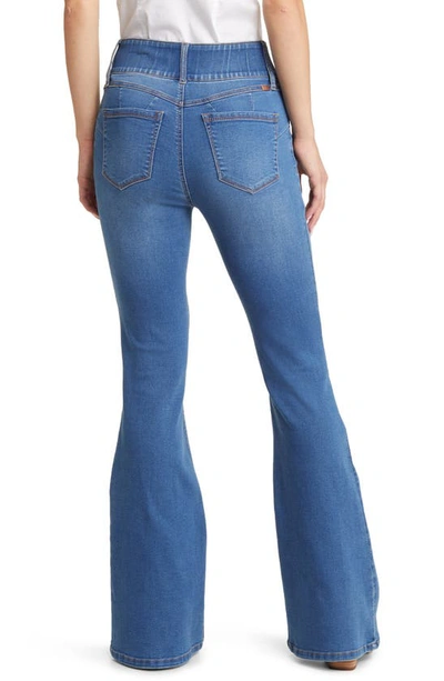 1822 Denim Fit & Lift High Waist Flare Jeans In Elsie