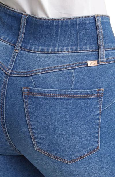 1822 Denim Fit & Lift High Waist Flare Jeans In Elsie