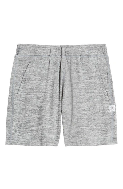 Shop Reigning Champ 6-inch Solotex® Mesh Shorts In Heather Grey