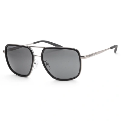 Shop Michael Kors Men's Del Ray 59mm Sunglasses In Black