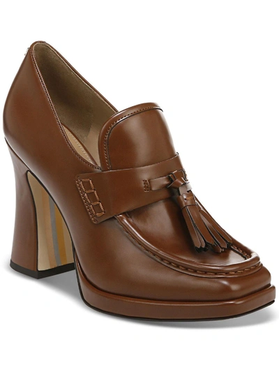 Shop Sam Edelman Jed Womens Square Toe Loafer Heels In Multi