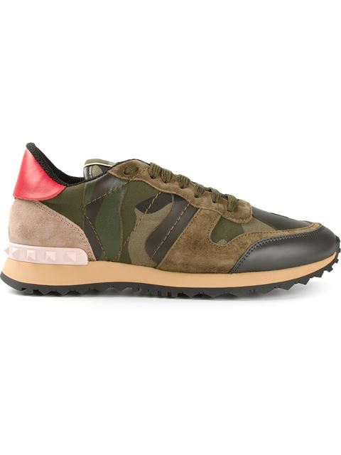 valentino sneakers army green
