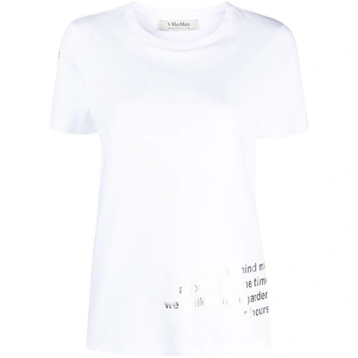 Shop 's Max Mara T-shirts In White