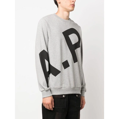 Shop Apc A.p.c. Sweatshirts In Grey