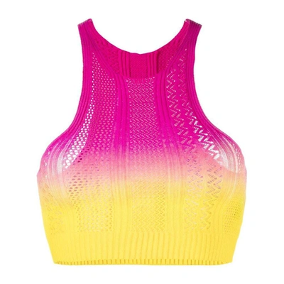 Shop Agr Tops In Pink/yellow