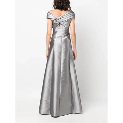 Shop Alberta Ferretti Dresses In Grey