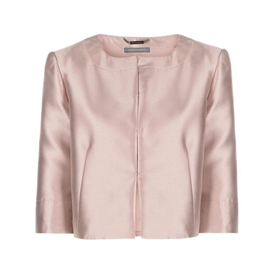 Shop Alberta Ferretti Jackets In Pink