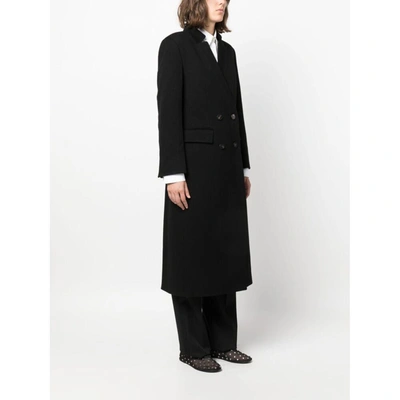 Shop Alberto Biani Coats In Black