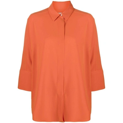 Shop Alberto Biani Shirts In Orange