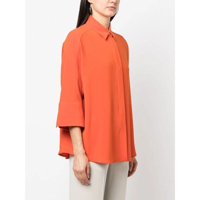Shop Alberto Biani Shirts In Orange