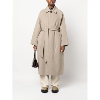 Shop Ami Alexandre Mattiussi Ami Paris Coats In Grey
