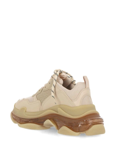 Shop Balenciaga Sneakers In Nude