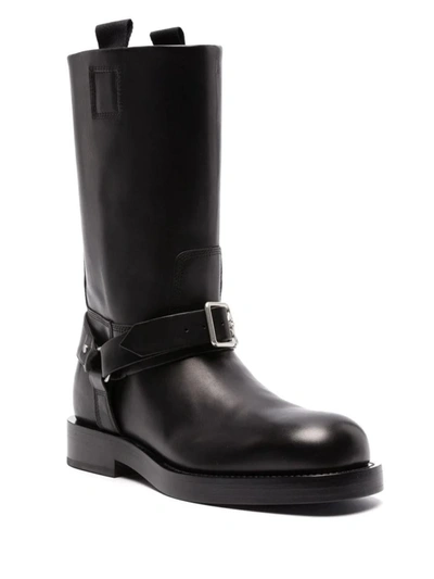 Shop Burberry Boots In Black