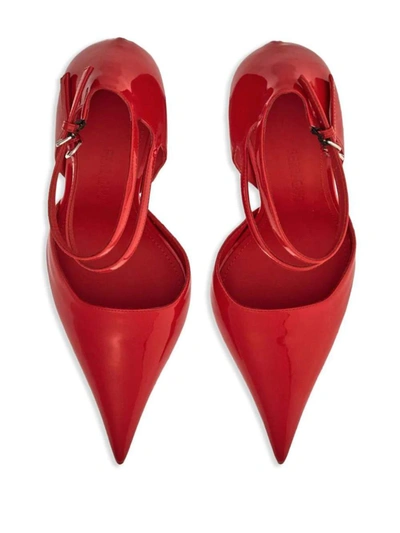 Shop Ferragamo With Heel In Flame Red