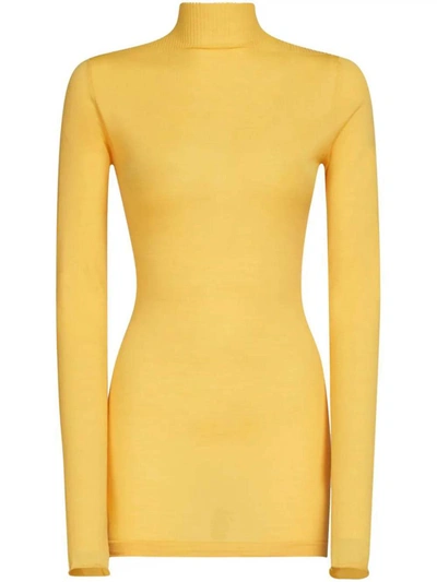 Shop Marni Sweaters In Yellow