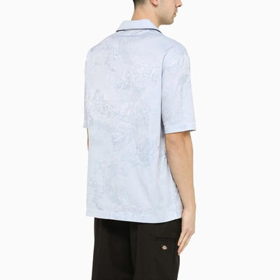 Shop Off-whiteâ„¢ Light Blue Cotton Shirt Men