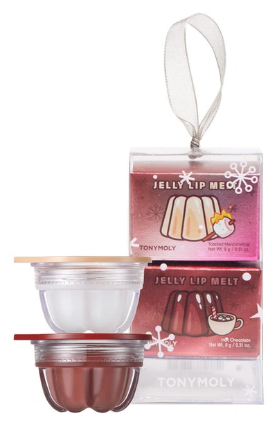 Shop Tonymoly Jelly Lip Melt Ornament Set (limited Edition) $24 Value