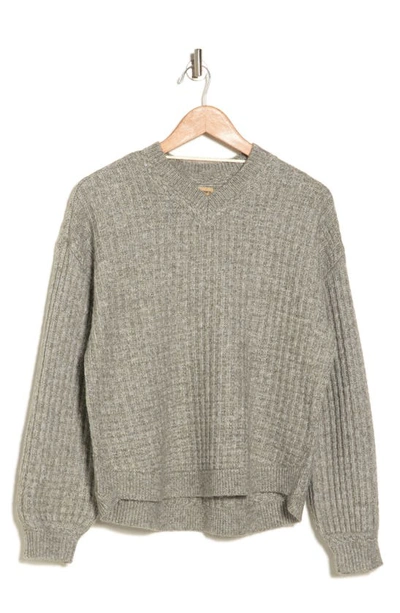 Shop Democracy Soft Waffle Sweater In H Moss