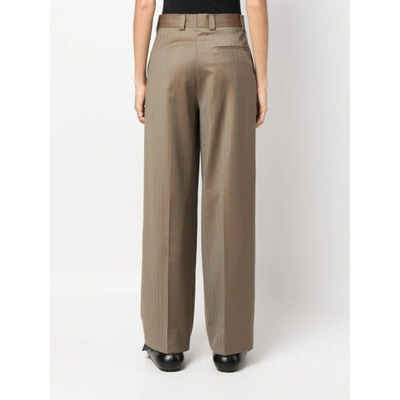 Armarium Giorgia Solaro Wool Pants In Brown