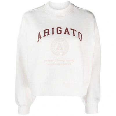 Shop Axel Arigato Sweatshirts In Neutrals