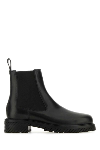 Shop Off-white Off White Boots In Black