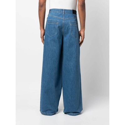 Shop Bianca Saunders Jeans In Blue